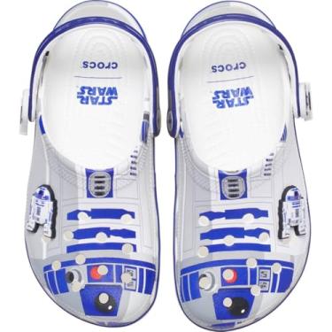 Imagem de Crocs Tamanco unissex adulto Star Wars R2D2 clássico, R2d2, 44
