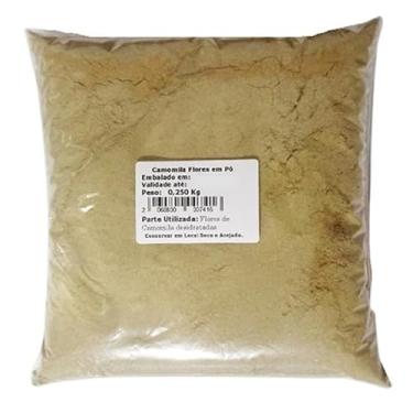 Imagem de Chá Camomila Flores em Pó (Matricaria recutita) 250g com Laudo