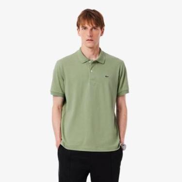Imagem de Camisa Polo Lacoste L.12.12 Light Piqué Ajuste Clássico Masculina-Masculino
