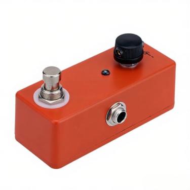 Imagem de Pedal de Efeito Guitarra Elétrica Dyna Compressor Simples com Bypass Verdadeiro Leve Portátil Som Potente Controle Botão Único Alternância Baseado no MXR Comp
