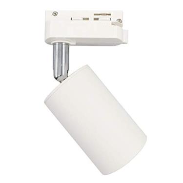 Imagem de LUMINARIA SPOT DICROICA PARA TRILHO BASE GU10 CORPO ALUMINIO BRANCO