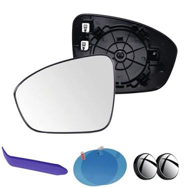 Imagem de EAP Vidro de espelho de motorista compatível com Nissan Sentra 2020-2025, aquecido, 963666LB0A 963666LB3A