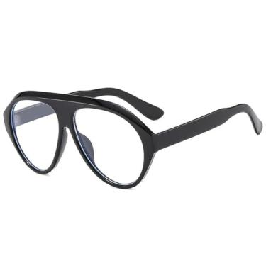 Imagem de Óculos de Sol Grandes e Coloridos em Gelatina, Estilo Punk, Proteção UV400, Ideais para Esportes ao Ar Livre, Corrida e Ciclismo, nas Cores Preto e Transparente.