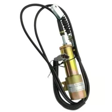 Imagem de Acessórios para escavadeira Modern R215-7-9 Motoreshutdown Switch Shutdown Solenoide Valve 11N6-66090 Peças sobressalentes