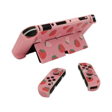 Imagem de Capa Protetora Colorida Para Nintendo Switch OLED, Capa Fina Para Aces