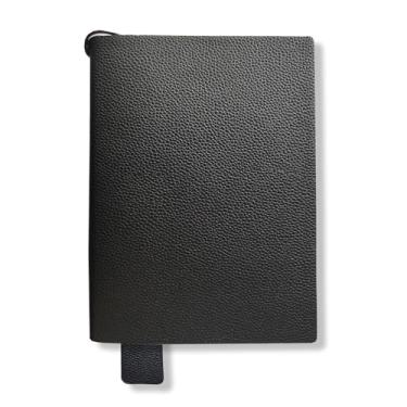 Imagem de Fina Ideia - Caderneta A5 Preto com marca-páginas pautado