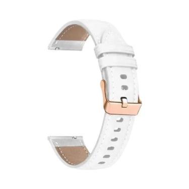 Imagem de Pulseira De Couro PU De 20mm Para Xiaomi Amazfit Active GTS2 Mini Bip3