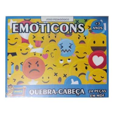 Imagem de Quebra Cabeca Emoticons 4343 Uriarte