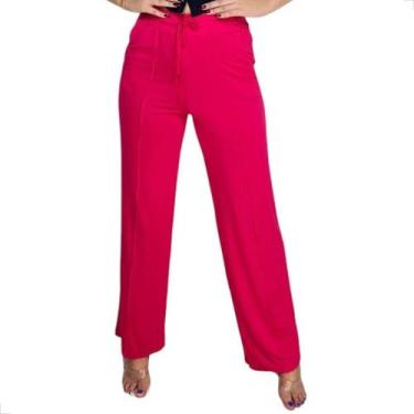 Imagem de Calça Pantalona Cintura alta em Malha Viscolycra Premium - West Route,