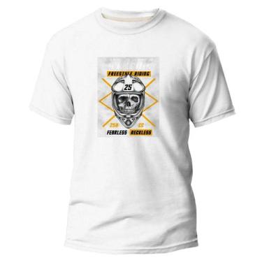 Imagem de Camiseta Algodão Premium Estampa Digital Xtreme Racing - Pavesi, Branc