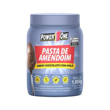 Imagem de Pasta de Amendoim Power One Chocolate com Avelã Powerone 1Kg
