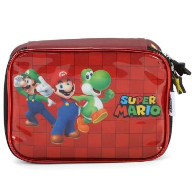 Imagem de Estojo Box 100 Pens Luxcel Super Mario Vinho-Unissex