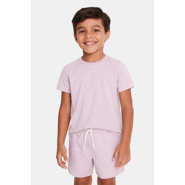 Imagem de Camiseta Aramis Infantil Manga Curta Stonada Lilas-Masculino