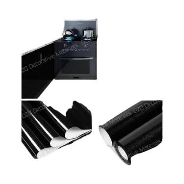 Imagem de Papel De Parede Autoadesivo Preto E Branco Impermeável Fosco Para Quar