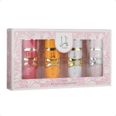 Imagem de Kit Perfumes Árabes Lattafa My Yara Collection Original  Pack com 4 Un