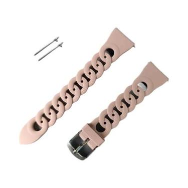 Imagem de Pulseira De 20mm Para Samsung Galaxy Watch 4/5 pro Active 2/3 Gear S3 