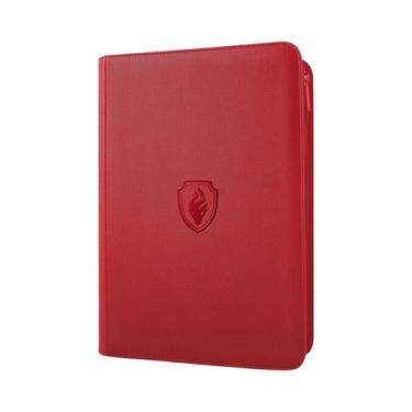 Imagem de Fichário De Cartas Colecionáveis 360 Com 9 Bolsos, Zíper, Capa Premium