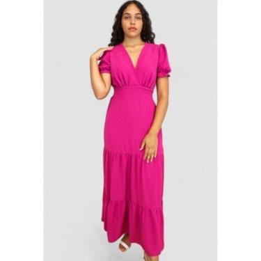 Imagem de Vestido Longo Rosa D Bell-Feminino