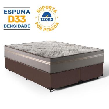 Imagem de Cama Box com Colchão de Espuma D33 Millenium One Face King 193cm