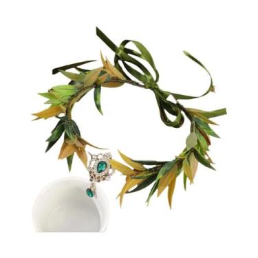 Imagem de Coroa De Flores Romântica Para Casamento, Guirlanda De Videira, Tiara 