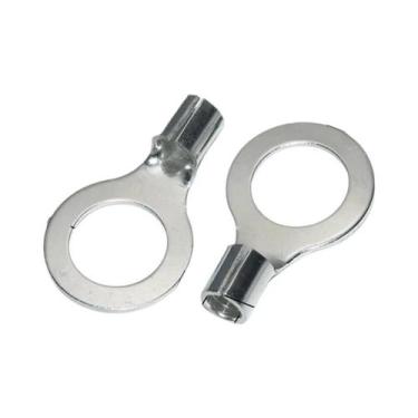 Imagem de 100 Peças Conector De Terminal De Anel De Latão RNB 12V 2.5mm 4mm 6mm 