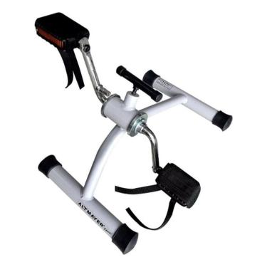 Imagem de Pedal Cicle Para Fisioterapia Fortalecimento Cinza Al-13