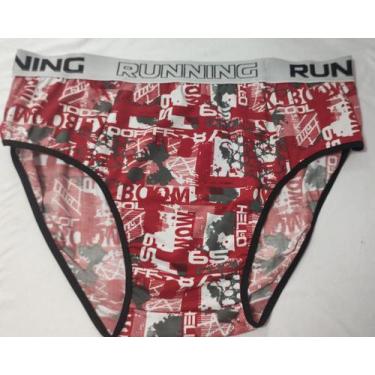 Imagem de Cueca slip plus estampada - Running