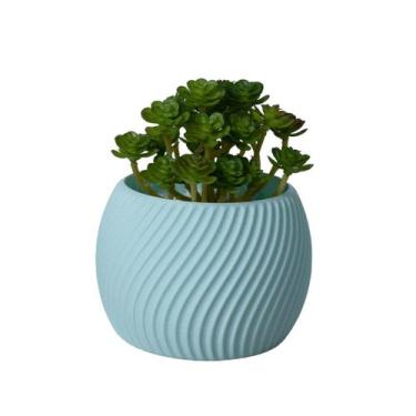 Imagem de Cachepot Boleado P - Adornos - Galanta, Verde Menta