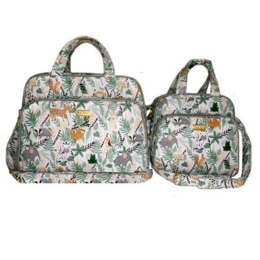 Imagem de kit Mala mamãe com mochila escolar passeio bebê 2 peças - RUBIAVI