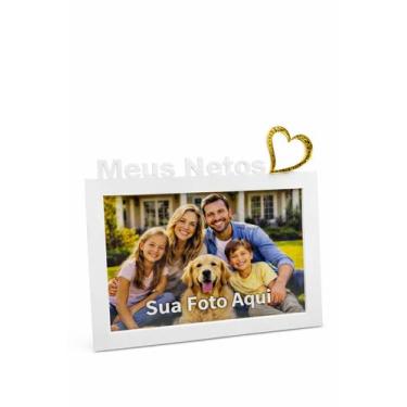 Imagem de Porta Retrato Foto Decorativo Família Neto Criança Acrílico - - Capa C