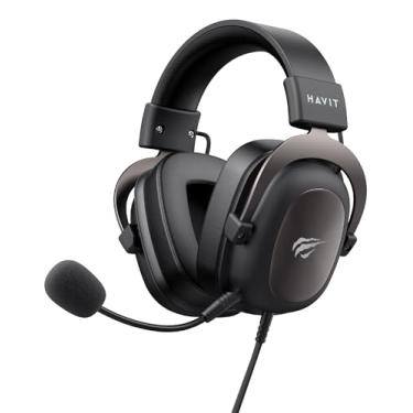 Imagem de Havit Headphone Fone de Ouvido H2002d, Gamer, com Microfone, Falante 53mm, Plug 3, 5mm: compatível com XBOX ONE e PS4, HAVIT, HV-H2002d