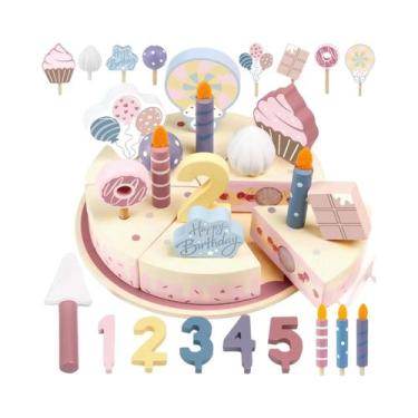 Imagem de Brinquedo De Cozinha De Madeira Para Crianças, Brinquedo De Faz De Con