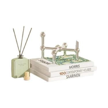 Imagem de Prateleiras De Parede Semicirculares De Madeira Sólida Decorativas Par