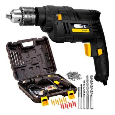 Imagem de Furadeira Martelete Elétrica De 13mm 3/8 Oz Id1000k 550w 220v Com Aces