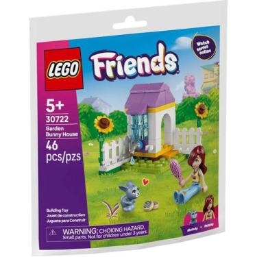 Imagem de Lego Friends Casa De Coelho Com Jardim 46 Peças - 30722