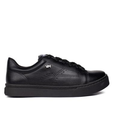 Imagem de Tênis Feminino Via Marte Napa Casual Preto-Feminino