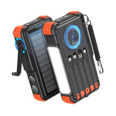 Imagem de Power Bank Solar BLAVOR B007 20000mAh Carga Inalámbrica 20W