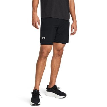 Imagem de Shorts de Corrida 2 em 1 Masculino Under Armour Launch 7-Masculino