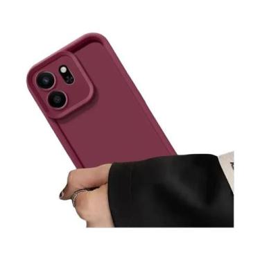 Imagem de Capa Traseira Fosca Macia Para OPPO Reno14F, Capa De Proteção De Luxo 