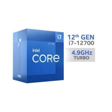 Imagem de Processador Intel I7 12700 25Mb 2.1Ghz Ate 4.9Ghz Lga 1700 Box