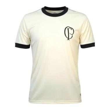Imagem de Camiseta Coimbra Corinthians Logo CP - 33582, Off white, XGG