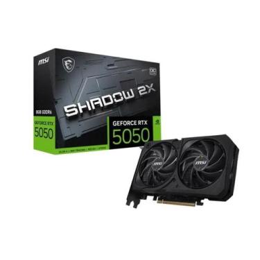 Imagem de Placa de Video Msi Geforce Rtx 5050 Shadow 2x Oc 8gb Gddr6 128 Bits - 