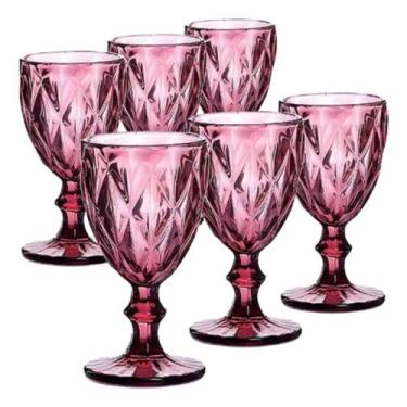 Imagem de Taca Diamond Ametista 340ml 6pcs Ke Home
