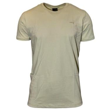Imagem de Camiseta Masculina Básica Comfy Slim Colcci, Bege taupe, M