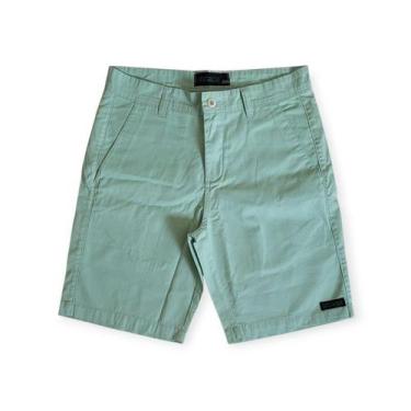 Imagem de Bermuda Zarpoo Brim Menns Casual Confort - Tam 36/48 - Multicores - Re