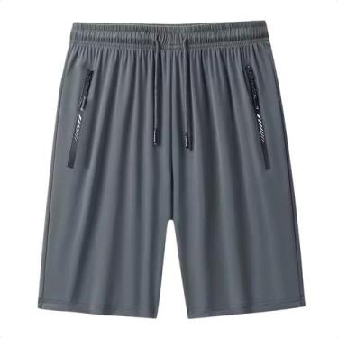 Imagem de Short Masculino Corrida Academia leve com bolsos ziper - - WEBMS, Graf