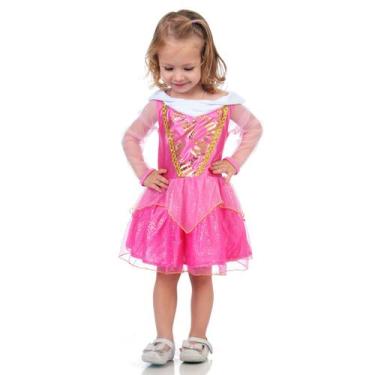 Imagem de Fantasia Bela Adormecida Bebê Luxo - Disney, Unica, G