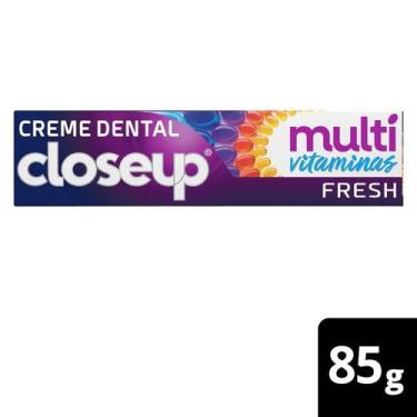 Imagem de Creme Dental Closeup Multivitaminas +12 Benefícios Fresh 85g - Close U