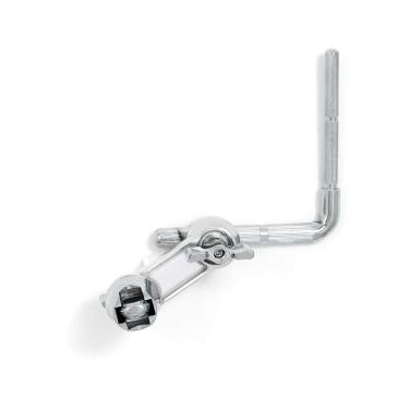 Imagem de Clamp com Haste em l para Percussão SC-PLRA Presilha Ajustável Catraca Dentada Cromado Gibraltar