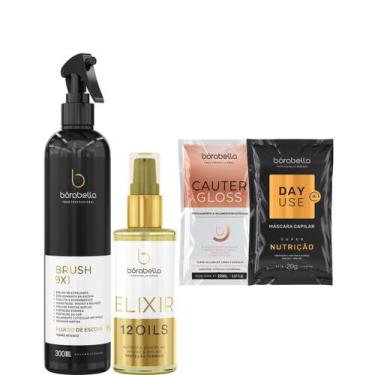 Imagem de Borabella Fluido Escova Brush 300ml + Elixir 12 Óleos 60ml